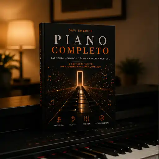 Livro Piano Completo de Davi Emerick